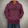 Harley Davidson Low Rider S Premium Motorcycle Art Men’s Hoodie