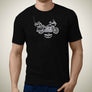 HA Harley Davidson Road Glide Ultra 2020 Premium Motorcycle Art Men T-Shirt