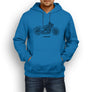 Harley Davidson 1200 Custom Premium Motorcycle Art Men’s Hoodie