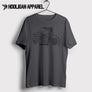 Harley Davidson Fat Bob 114 Premium Motorcycle Art Men’s T-Shirt