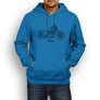 Harley Davidson Iron 883 Premium Motorcycle Art Men’s Hoodie
