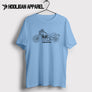 Harley Davidson Low Rider 2018 Premium Motorcycle Art Men’s T-Shirt