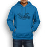 Harley Davidson Road Glide Ultra Premium Motorcycle Art Men’s Hoodie