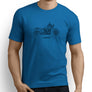 Harley Davidson Softail Slim S Premium Motorcycle Art Men’s T-Shirt