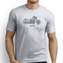 Harley Davidson Softail Slim S Premium Motorcycle Art Men’s T-Shirt