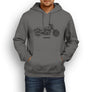 Harley Davidson Street 500 Premium Motorcycle Art Men’s Hoodie