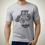 case-ih-240-premium-tractor-art-men’s-t-shirt