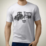 case-ih-300cvx-trailer-premium-tractor-art-men’s-t-shirt