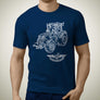 case-ih-240-premium-tractor-art-men’s-t-shirt