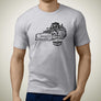 cat-wheel-dozer-834k-premium-construction-art-men’s-t-shirt
