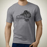 cat-wheel-dozer-834k-premium-construction-art-men’s-t-shirt