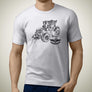 case-ih-puma-cvx-240-premium-tractor-art-men’s-t-shirt