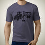 case-ih-300cvx-trailer-premium-tractor-art-men’s-t-shirt