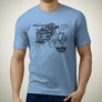 cat-793f-mining-truck-premium-construction-art-men’s-t-shirt