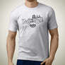 cat-836-k-landfill-compactors-premium-construction-art-men’s-t-shirt