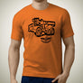 cat-745-articulated-truck-premium-construction-art-men’s-t-shirt