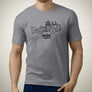 cat-836-k-landfill-compactors-premium-construction-art-men’s-t-shirt