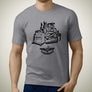 cat-d9t-large-dozers-premium-construction-art-men’s-t-shirt