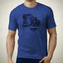 cat-hyraulic-mining-shovel-6060-premium-construction-art-men’s-t-shirt