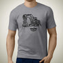 cat-hyraulic-mining-shovel-6060-premium-construction-art-men’s-t-shirt