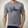 new-holland-combine-harvester-premium-tractor-art-men’s-t-shirt