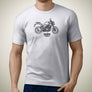 HA Honda CB 500F 2019 Premium Motorcycle Art Men T-Shirt