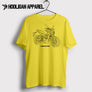 Honda CB125R 2018 Premium Motorcycle Art Men’s T-Shirt
