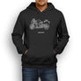 Honda CBR1000RR SP1 2016 Premium Motorcycle Art Men’s Hoodie