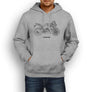 Honda CBR250R 2013 Premium Motorcycle Art Men’s Hoodie