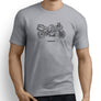 Honda CBR929RR 2000 Premium Motorcycle Art Men’s T-Shirt
