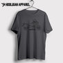 Honda CTX700 DCT 2018 Premium Motorcycle Art Men’s T-Shirt