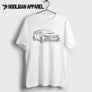 Honda Civic Type R 2017 Inspired Car Art Men’s T-Shirt