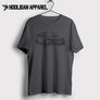 Honda Civic Type R 2017 Inspired Car Art Men’s T-Shirt