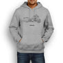 Honda Gold Wing F6B 2017 Premium Motorcycle Art Men’s Hoodie