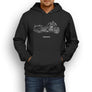 Honda Gold Wing F6B 2017 Premium Motorcycle Art Men’s Hoodie