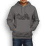 Honda Fury ABS 2017 Premium Motorcycle Art Men’s Hoodie