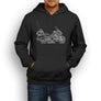 Honda Gold Wing GL1800 2016 Premium Motorcycle Art Men’s Hoodie