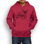 Honda MSX125 2014 Premium Motorcycle Art Men’s Hoodie