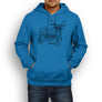 Honda MSX125 2014 Premium Motorcycle Art Men’s Hoodie