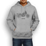 Honda Rebel 300 2017 Premium Motorcycle Art Men’s Hoodie