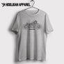Honda Rebel 500 2018 Premium Motorcycle Art Men’s T-Shirt
