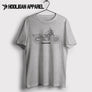 Honda Rebel 500d 2018 Premium Motorcycle Art Men’s T-Shirt