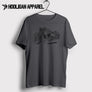 Honda motorbike custom motorbikes Premium Motorcycle Art Men’s T-Shirt