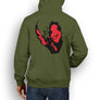 MARVEL / DC INSPIRED FAN ART DEADPOOL DESIGN HOODIE