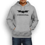 MARVEL / DC INSPIRED FAN ART LOGO BATMAN DESIGN HOODIE