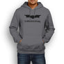MARVEL / DC INSPIRED FAN ART LOGO BATMAN DESIGN HOODIE