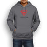MARVEL / DC INSPIRED FAN ART LOGO SUPERMAN DESIGN HOODIE
