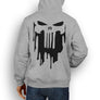 MARVEL / DC INSPIRED FAN ART PUNISHER BLACK DESIGN HOODIE