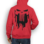 MARVEL / DC INSPIRED FAN ART PUNISHER BLACK DESIGN HOODIE
