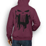 MARVEL / DC INSPIRED FAN ART PUNISHER BLACK DESIGN HOODIE